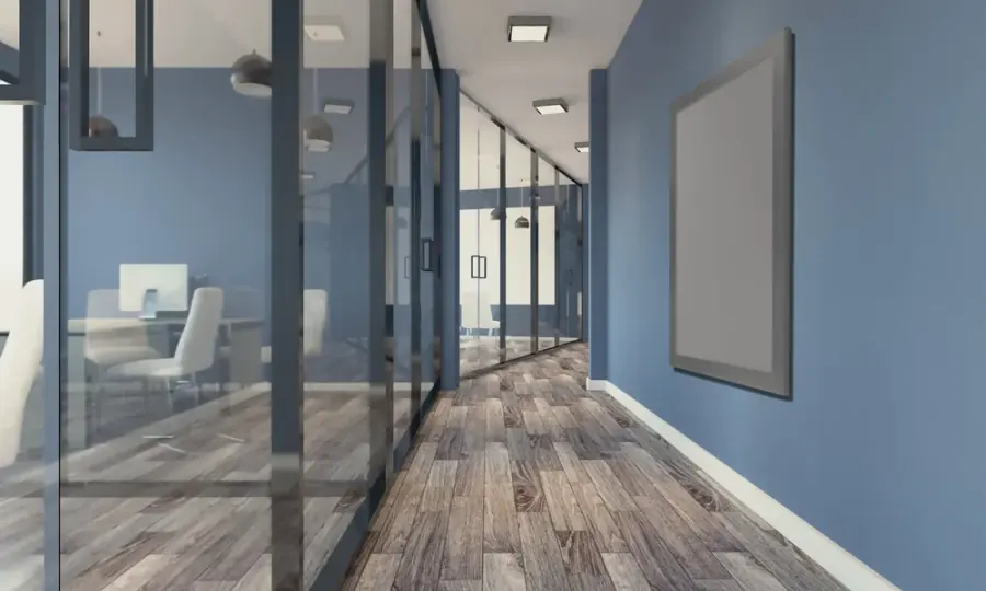 Commercial painting project