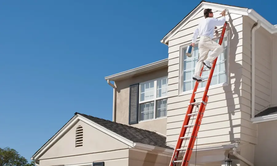 Exterior painting project
